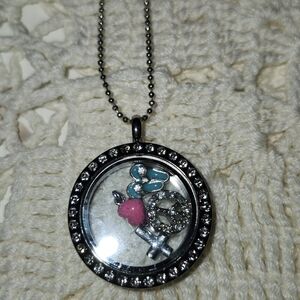Origami Owl Floating Locket Necklace